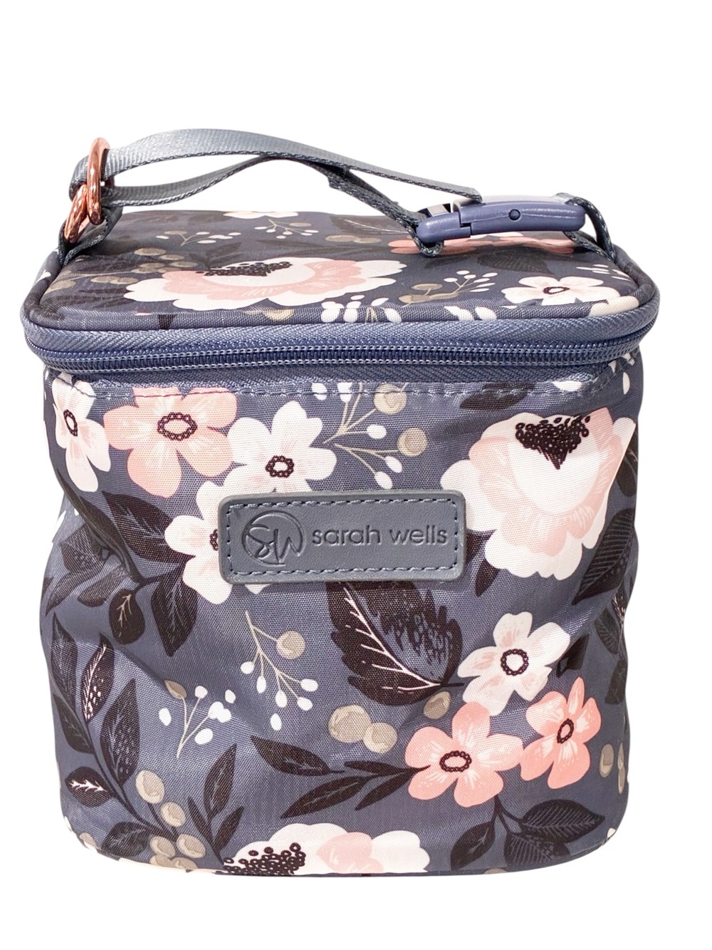 Sarah Wells Kelly Breast Pump Bag Le Floral Full Zip